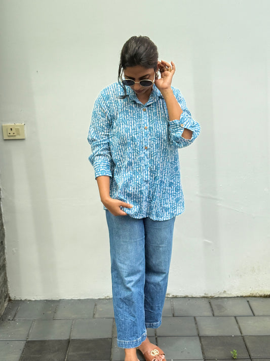 Mul Cotton printed shirt